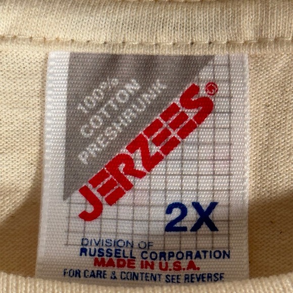 Vintage Jerzees Sports Fanatic Shoebox Greetings Shirt XXL‎ USA - Picture 5 of 8
